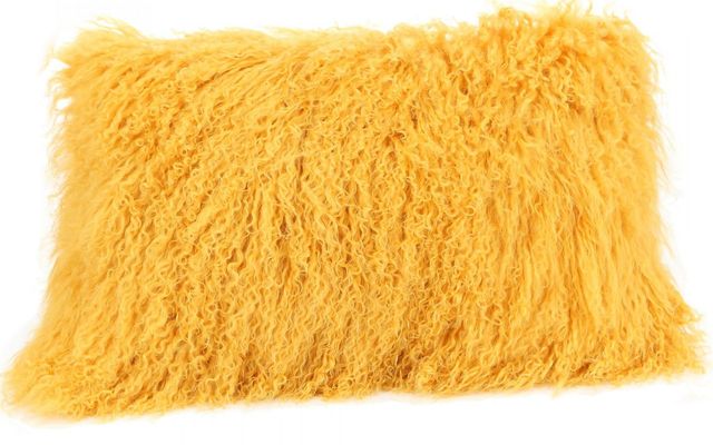 Moe's Home Collection Lamb Fur Pillow Rect.-0