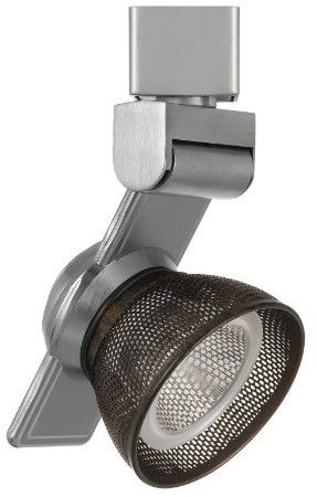 Cal® Lighting & Accessories Black/Steel Track Light-0
