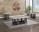 Crown Mark Boris 3-Piece Gray Cocktail Set-1