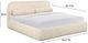 TOV Furniture Murielle Taupe King Panel Bed-2