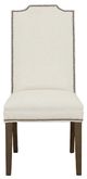 Fairfield® Customizable Entree Dining Empire Tall Back Dining Chair with Tobacco Legs-1