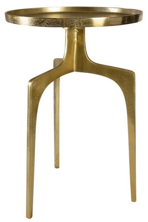 Uttermost® Kenna Soft Gold Accent Table-0