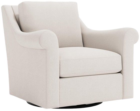 Bernhardt Customizable Keirnan Bernhardt Living Swivel Chair-0