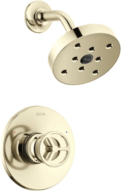 Delta Trinsic® H2Okinetic® Polished Nickel Handle Shower Trim-0