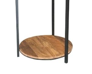 Jaipur Furniture Ravi Range Black/Brown Side Table-1