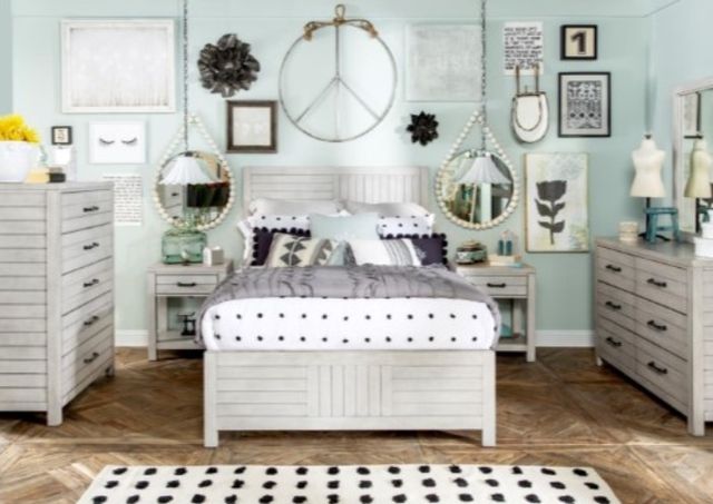 Legacy Classic Summer Camp Stone Path Gray Nightstand-1