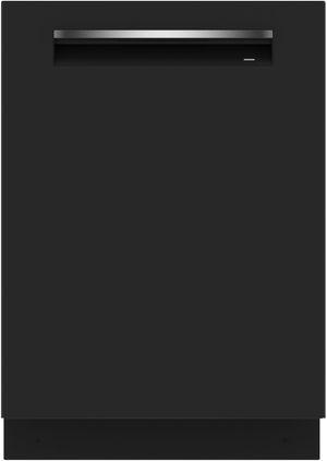 Bosch® 800 Series 24" Black Top Control Built In Dishwasher