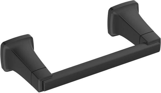 American Standard Townsend® Matte Black Toilet Paper Holder-0