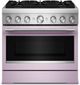 KitchenAid® 36" Wildflower 6 Burner Pro Style Dual Fuel Range with No Preheat Air Fry Mode -0