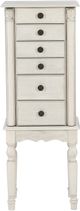 Powell® Ollie Creamy White Jewelry Armoire-2