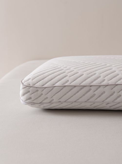 SlumberShield® Embrace White Queen Pillow-3