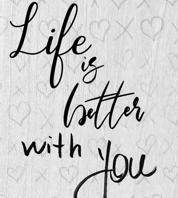 Classy Art Life Is Better by Daniela Santiago Wall Art-1