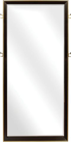 Coaster® Durango Smoked Peppercorn Floor Mirror