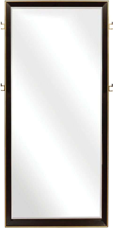 Coaster® Durango Smoked Peppercorn Floor Mirror-0