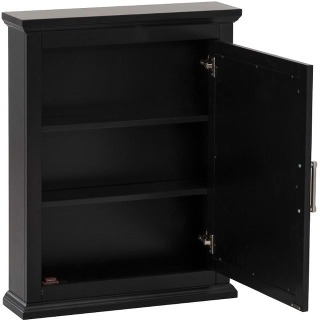 Linon Scarsdale Black Medicine Cabinet-2