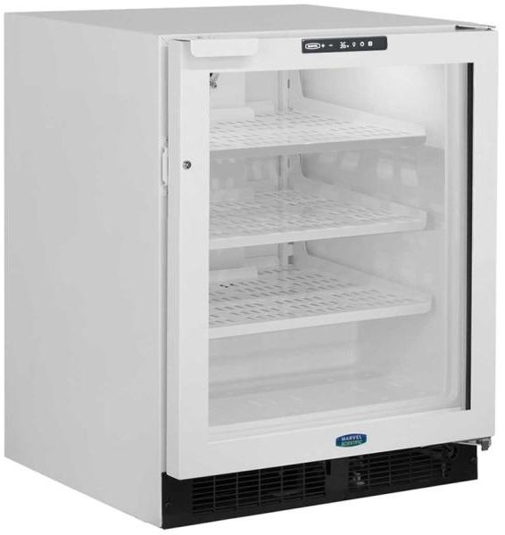 Marvel 24" 4.9 Cu. Ft. White ADA Height Compact Refrigerator-0