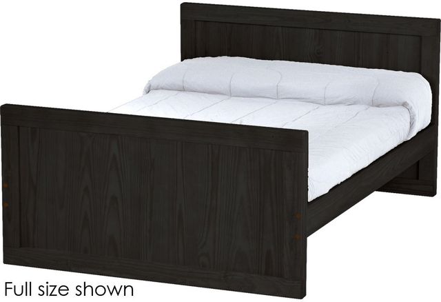 Crate Designs™ Furniture Espresso Full Youth Panel Bed-0
