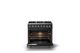 Viking® 5 Series 36" Antique Bronze Pro Style Dual Fuel (NG) Range with Polished Chrome Trim-1
