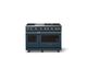 Viking® 5 Series 48" Squall Pro Style Gas (LP) Range with Polished Chrome Trim-3