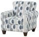 Affordable Furniture 9001 Hexagon Sapphire Chair-1