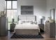 Legacy Classic Horizons Deep Sable King Upholstered Panel Headboard-1