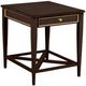Fairfield® Matteo Linea Cafe Mocha End Table-0