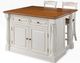 homestyles® Monarch 3-Piece Off-White Kitchen Island Set-0