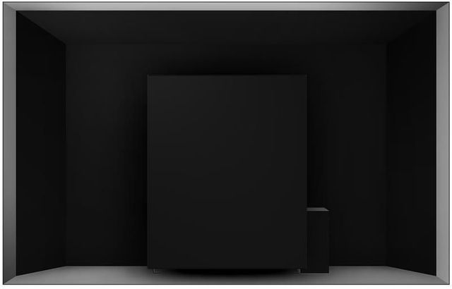 Vent-A-Hood® 30" Black Air Recovery System (ARS) Wall Mount Liner Insert-1
