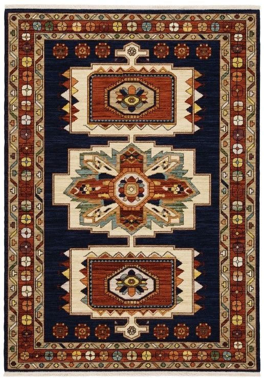 Oriental Weavers™ Lilihan 5'x8' Style 8 Area Rug-0