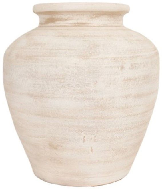 Signature Design by Ashley® Meadie Distressed White Vase-0