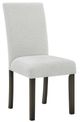 New Classic® Home Furnishings Carissa Espresso/Stone Dining Side Chair-0