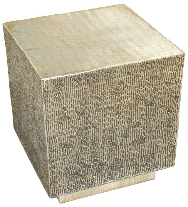 Zuo® Modern Mono Antique Gold Side Table-0