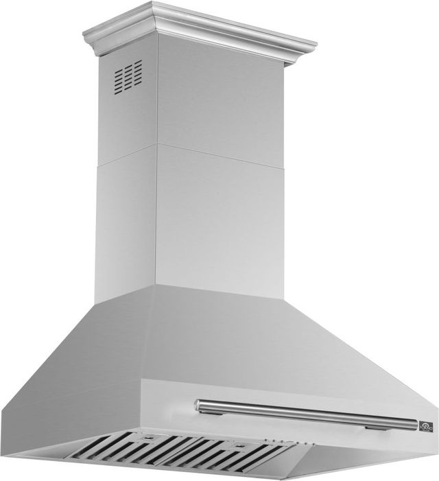 FORNO® Aria Series Alta Qualita 30" Stainless Steel Wall Mounted Range Hood  -2