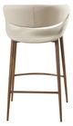 StyleCraft Taupe/Walnut Counter Stool-3