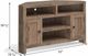 Legends Home Joshua Creek Barnwood 52" Corner TV Cart-2