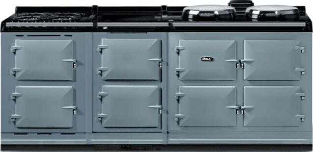 AGA™ eR7 210 Classic Cast Iron 83" Dove Pro Style Dual Fuel Range-0