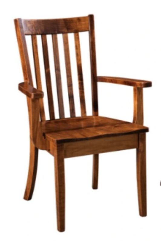 Archbold Furniture Customizable Amish Essentials Alex Arm Chair-0