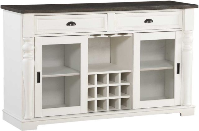 Steve Silver Co. Joanna Ivory/Mocha Server-0