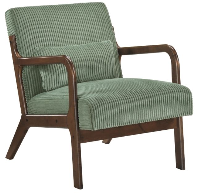 Homelegance® Twill Brown/Green Accent Chair-0