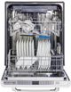Unique® Appliances Classic Retro 24" Marshmallow White Built In Dishwasher-1