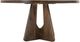 International Furniture Direct Raramuri Brown Round Dining Table-0