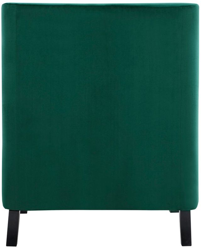 Mazin Furniture Grazioso Forest Green Upholstered Accent Chair-3