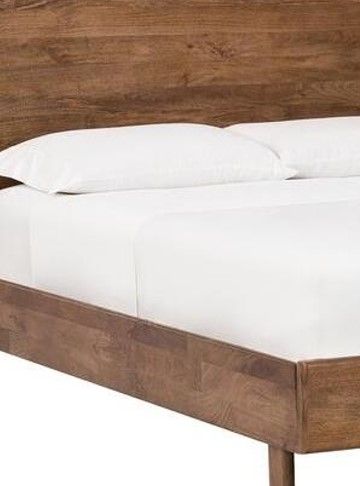 Jaipur Furniture Hubacher Brown/White King Panel Bed-2