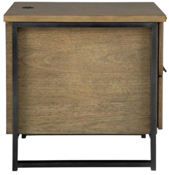 Signature Design by Ashley® Montia Light Brown End Table-4