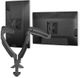 Chief® Kontour™ Black K1D Dynamic Desk Clamp Mount-0