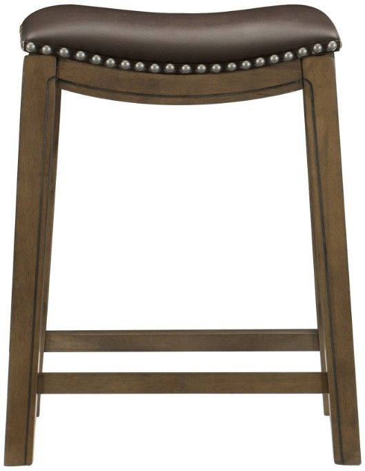 Homelegance® Brown 24" Counter Stool-2