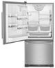 KitchenAid® 30 in. 18.6 Cu. Ft. Stainless Steel Bottom Freezer Refrigerator-1