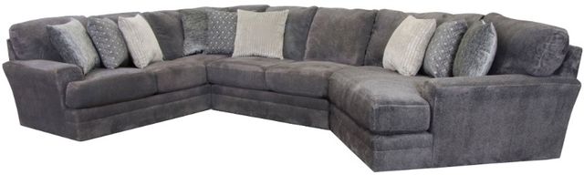 Jackson Furniture Mammoth 3-Piece Smoke Right Side Facing Sectional-0