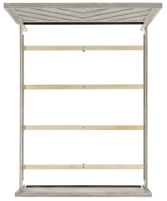 Elements International Ellen Ash White Queen Panel Bed-3