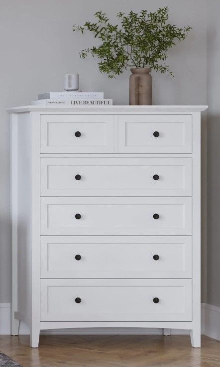Modus Furniture Grace Snowfall White Chest-1